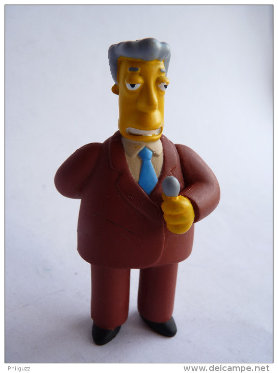 FIGURINE SIMPSON - UNITED LABEL 2009 - KENT BROCKMAN - Simpsons