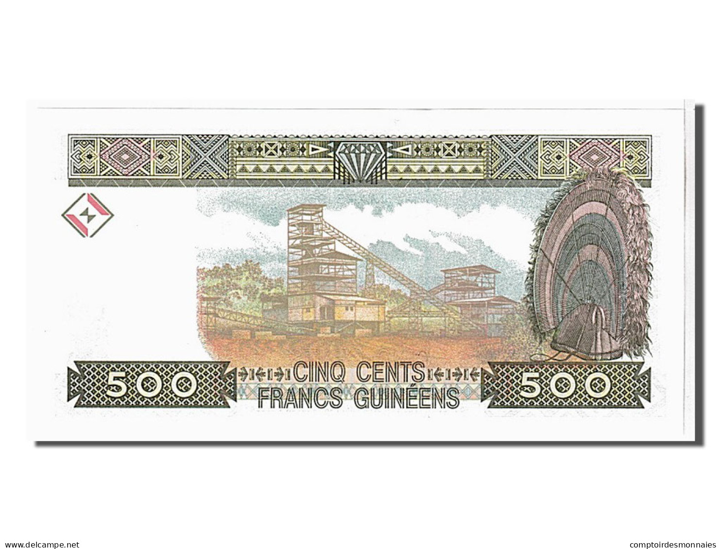 Billet, Guinea, 500 Francs, 1998, KM:36, NEUF - Guinée