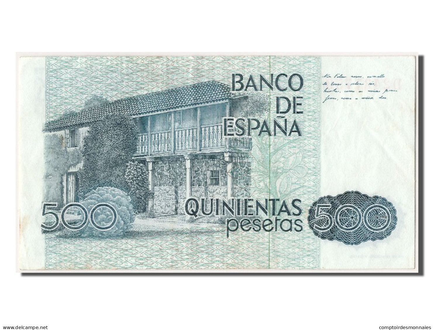 Billet, Espagne, 500 Pesetas, 1979, 1979-10-23, TTB+ - [ 4] 1975-… : Juan Carlos I