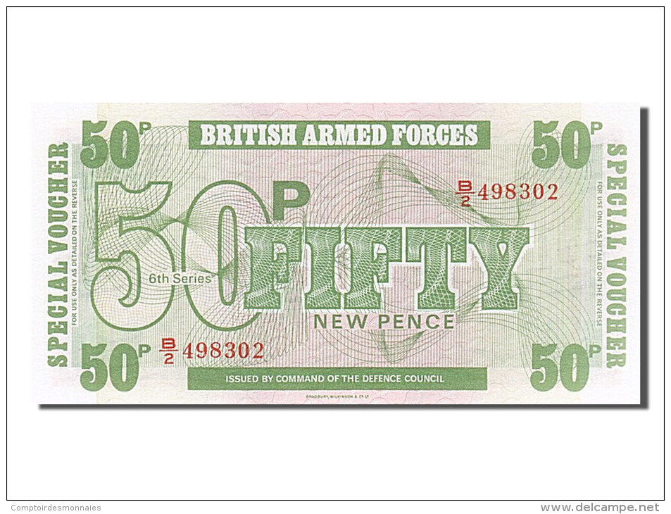 [#254351] Grande Bretagne, 50 New Pence, Type British Armed Forces 6th Series - British Armed Forces & Special Vouchers