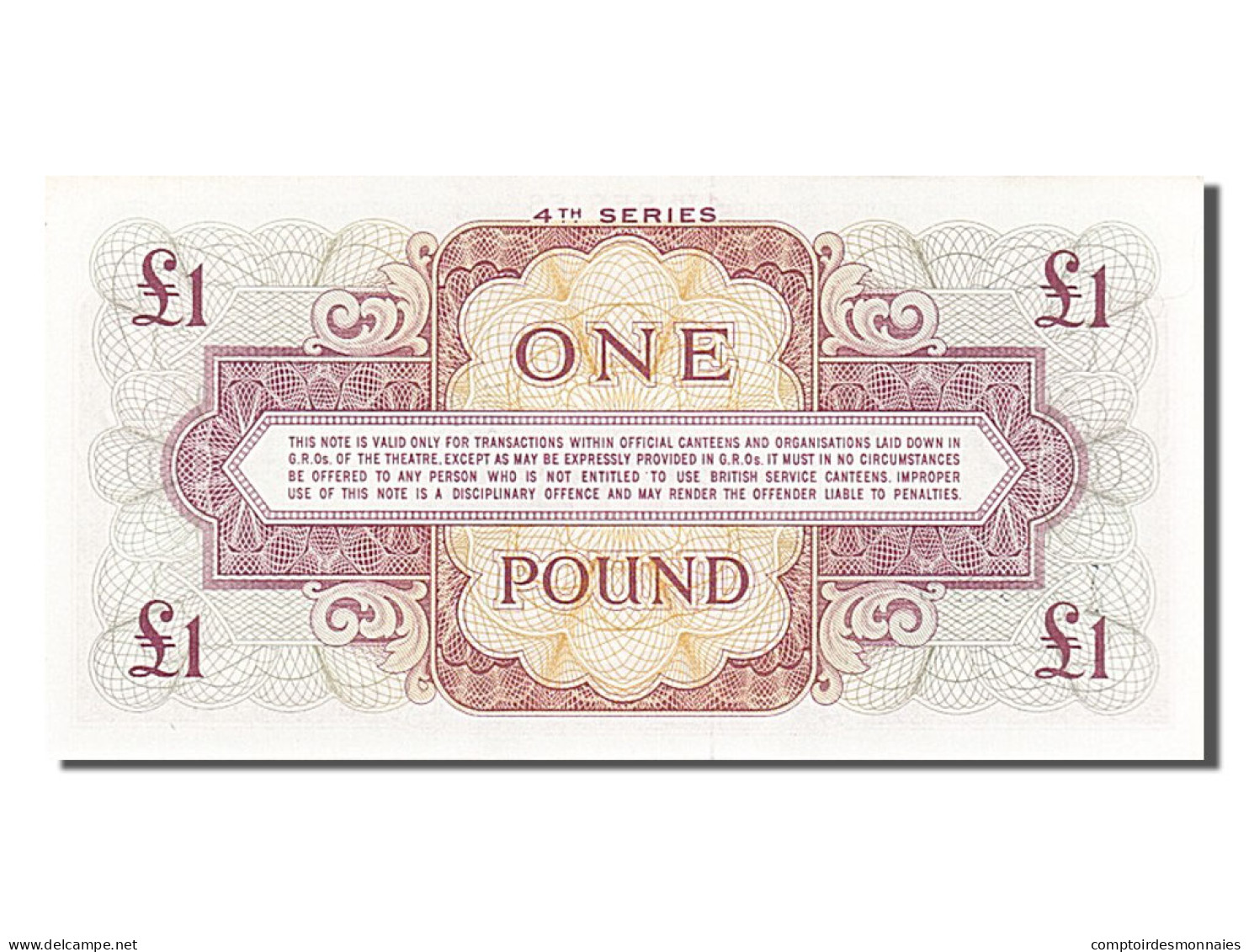 Billet, Grande-Bretagne, 1 Pound, 1962, NEUF - British Armed Forces & Special Vouchers