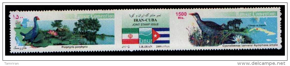 2009 - Joint Issue Iran With Cuba - Iran - Iran