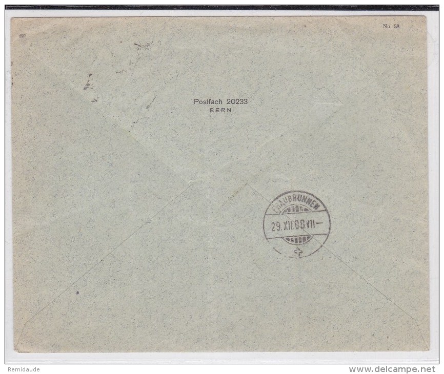 SUISSE - 1908 - ENVELOPPE ENTIER De BERN - Stamped Stationery