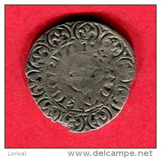 CHARLES IV  MAILLE TOURNOISE  TB 38 - 1322-1328 Karel IV De Schone