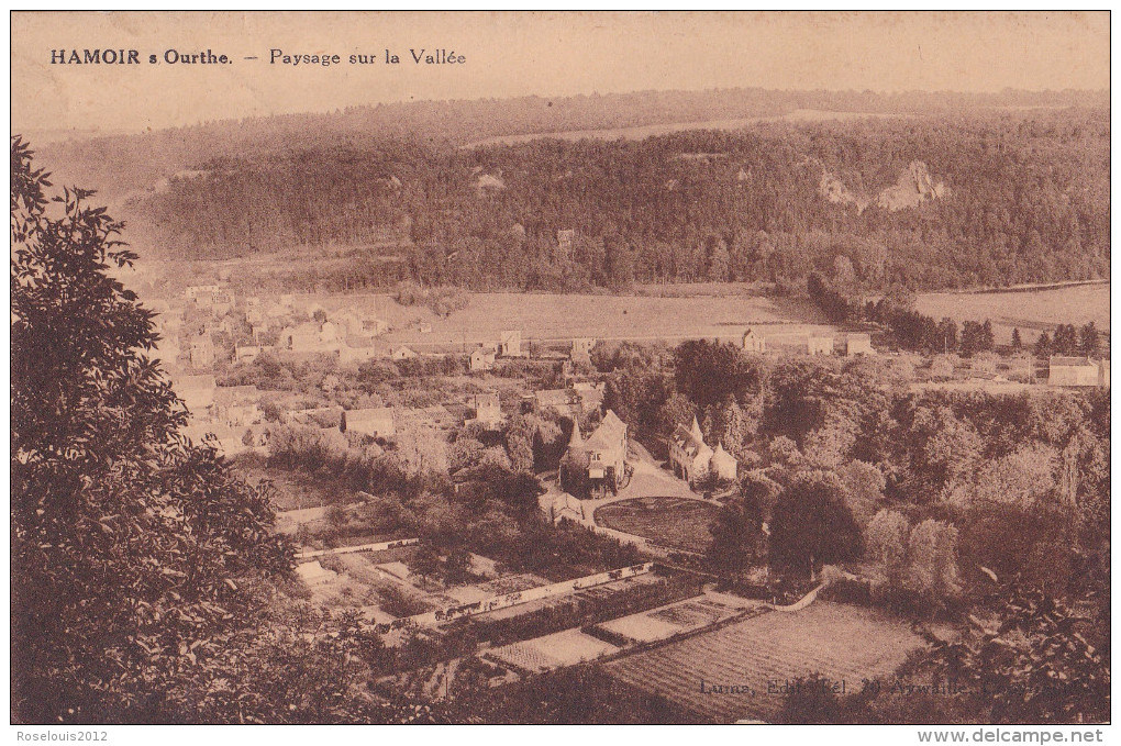 HAMOIR : Paysage Sur La Vallée - Hamoir