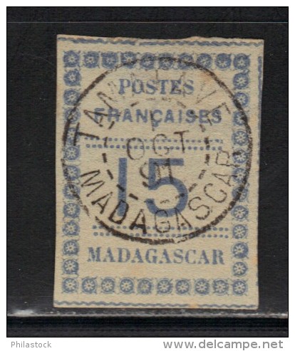 MADAGASCAR N°  10 Obl. (aminci) - Oblitérés