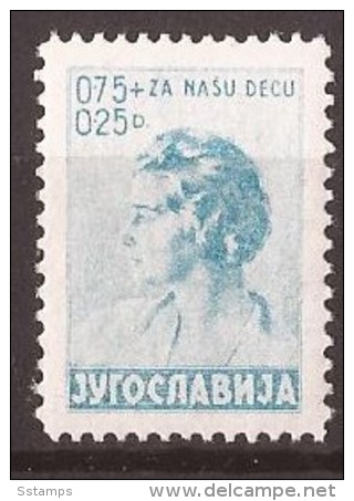 1936  322-25  JUGOSLAVIJA  KINDERHILFE KOENIGIN MARIJA   MNH - Neufs