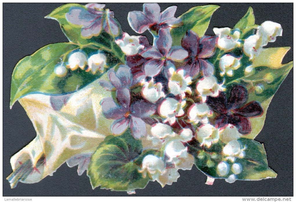 CHROMO DECOUPIS 11 X 8 Cm- CHOCOLAT PAYRAUD - MUGUET - Autres & Non Classés