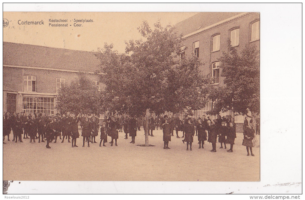 KORTEMARK / CORTEMARCK : Kostschool - Speelplaats - Kortemark