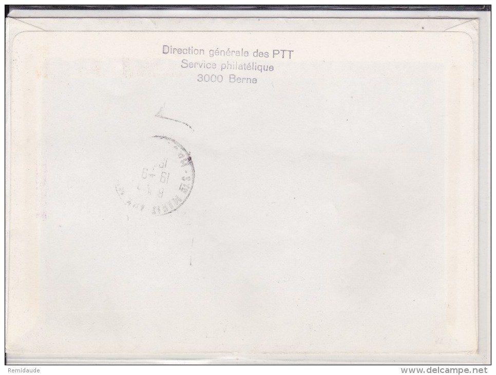 SUISSE - 1967 - ENVELOPPE FDC RECOMMANDEE De BERN - FDC