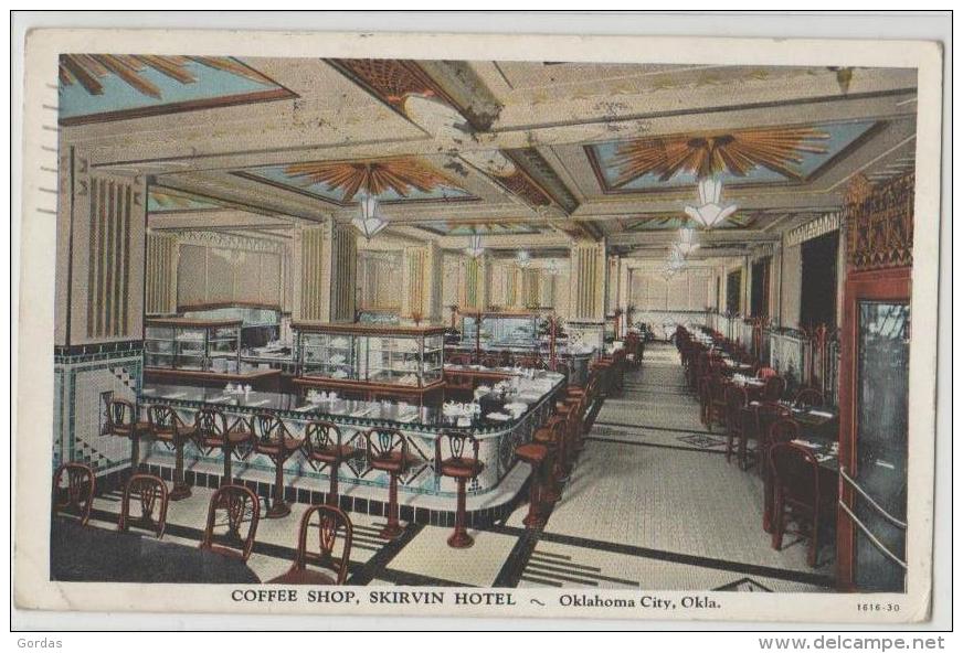 US - Oklahoma City - The Skirvin Hotel Coffee Shop - Oklahoma City