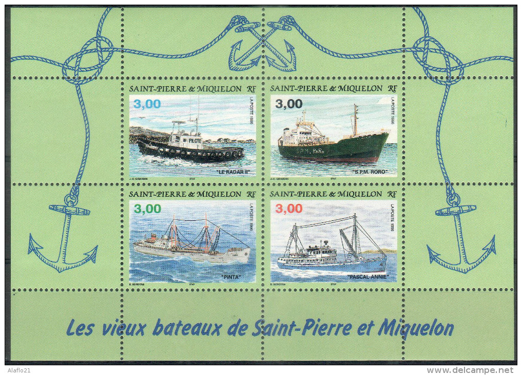 £11 -  SAINT PIERRE Et MIQUELON - BLOC N° 5 - Neuf Sans Charnière - LUXE - Hojas Y Bloques