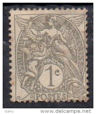 France ; 1900 ; N°Y :107 ; N S.g.; " Type Blanc " Cote Y: 0.80 E. - 1900-29 Blanc