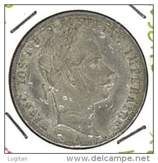 NUMISMATICA  - FRANCESCO GIUSEPPE - ANNO 1860 - IMPERO AUSTRO UNGARICO - 1  FIORINO - BB ++ - Andere & Zonder Classificatie