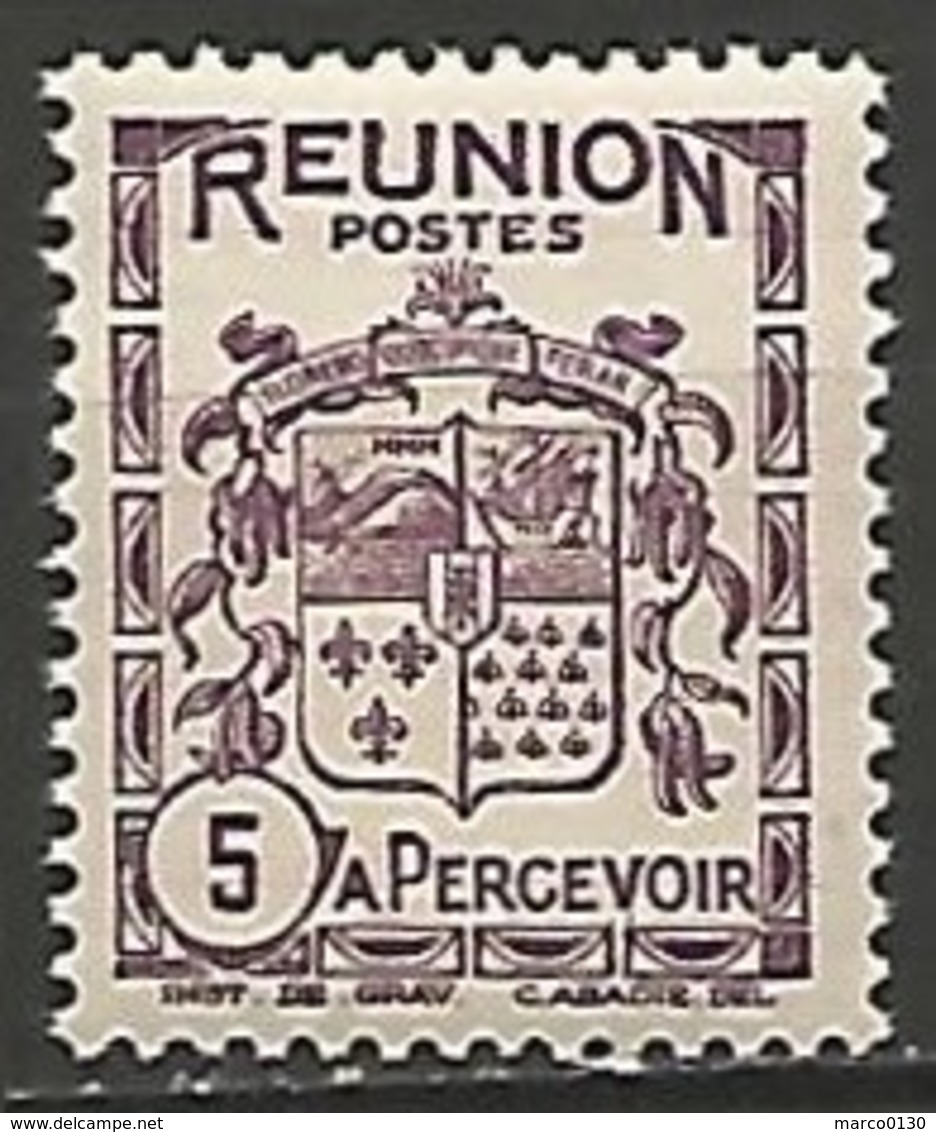 REUNION TAXE N°16 NEUF - Timbres-taxe