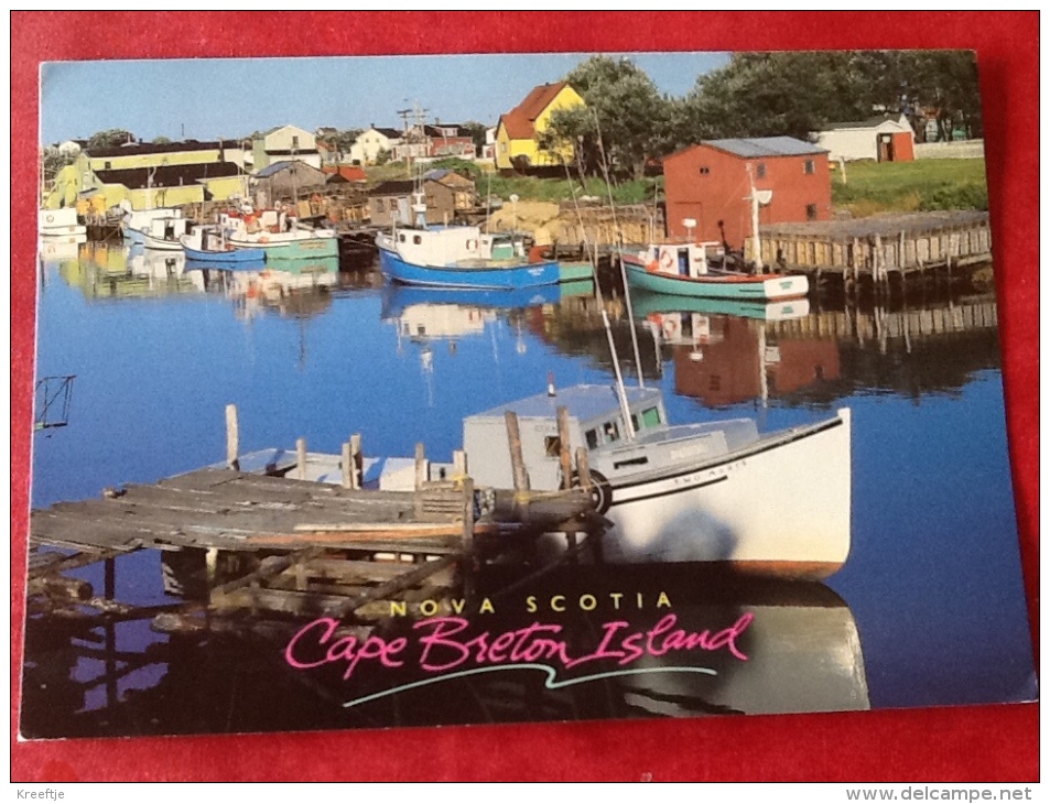 Canada. Cape Breton Island .  17 X 11,7 Cm GRAND FORMAT, Envoyé De L'Italie - Moderne Ansichtskarten