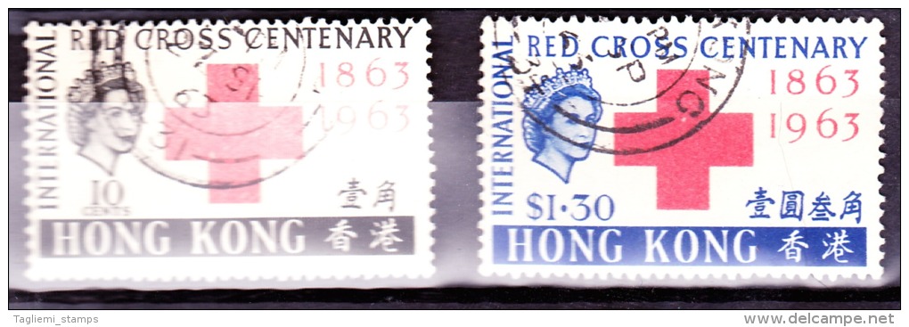 Hongkong, 1963, SG 212 - 213, Used - Gebruikt