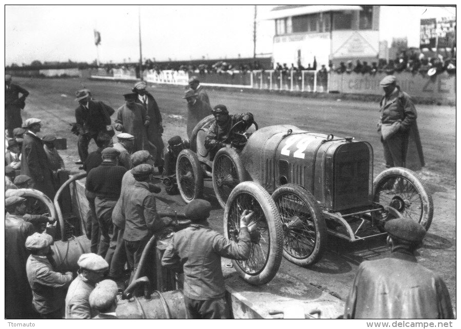 Changement De Roues Sur Le Circuit De Dieppe  -  CP - Grand Prix / F1