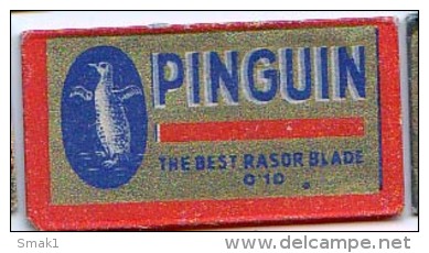 RAZOR BLADE RASIERKLINGE PINGUIN  THE BEST - Scheermesjes
