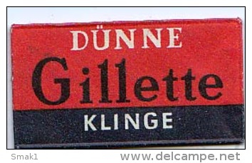 RAZOR BLADE RASIERKLINGE DUNN GILLETTE KLINGE - Lames De Rasoir