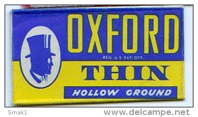 RAZOR BLADE RASIERKLINGE OXFORD THIN - Razor Blades