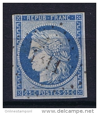 France Yv. Nr 4 Obl/used GC 1311 Docelles - 1849-1850 Ceres