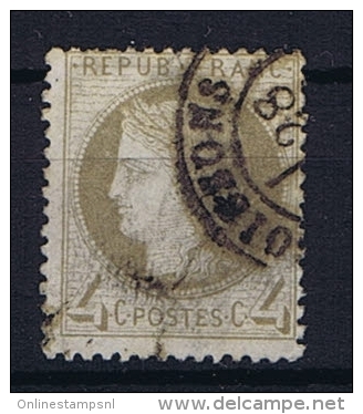 France Yv. Nr 52 Obl/used - 1871-1875 Cérès