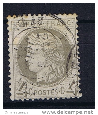 France Yv. Nr 52 Obl/used - 1871-1875 Cérès