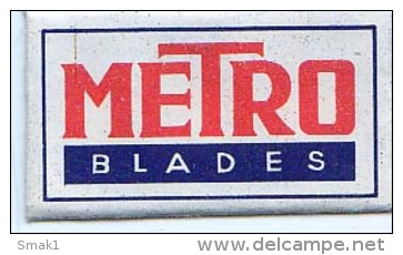 RAZOR BLADE RASIERKLINGE METRO BLADES - Razor Blades