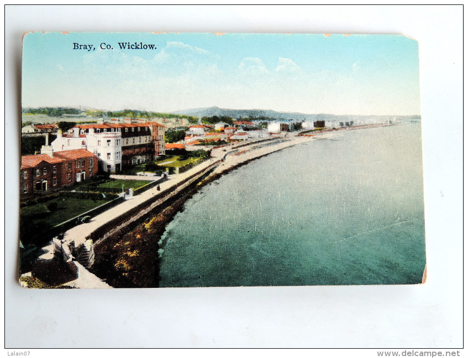 Carte Postale Ancienne : BRAY CO. WICKLOW - Wicklow