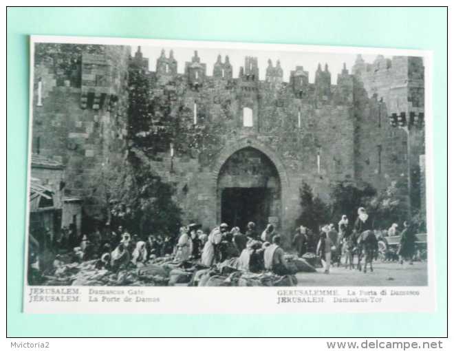 JERUSALEM - La Porte De DAMAS - Israel