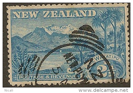 NZ 1898 2 1/2d Wakatipu SG 250 U #AQ53 - Usados