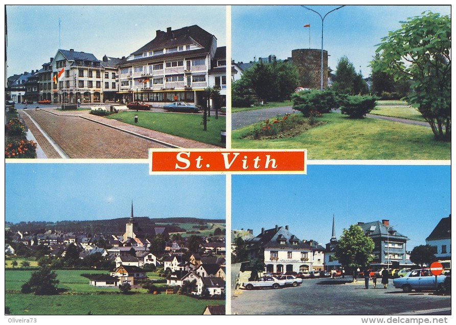 St.  VITH - Vues - 2 Scans - Saint-Vith - Sankt Vith