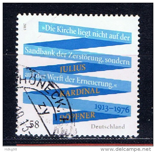 D Deutschland 2013 Mi 3026 Kardinal Döpfner - Used Stamps