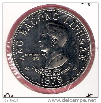 FILIPPIJNEN 5 PISO 1979 CN UNC TYPE COIN - Philippines