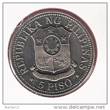 FILIPPIJNEN 5 PISO 1975 CN UNC TYPE COIN - Philippines