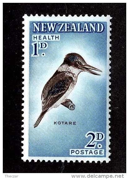 1240  New Zealand 1960  Scott #B59  M*  Offers Welcome! - Unused Stamps