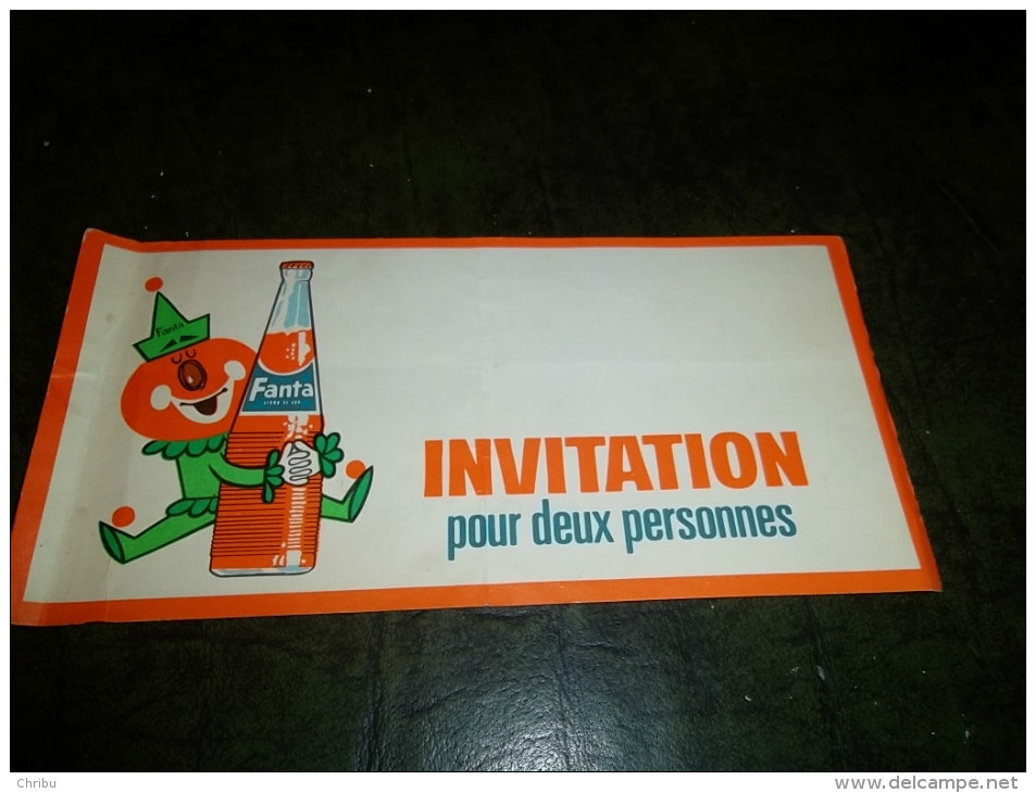 PUBLICITE FANTA  AERO CLUB DE VICHY - Reclame