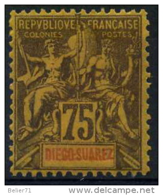 France : Diego-Suarez N° 49 X Année 1893 - Used Stamps