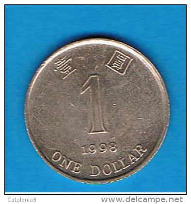 HONG KONG - 1 Dolar 1998  KM69 - Hong Kong