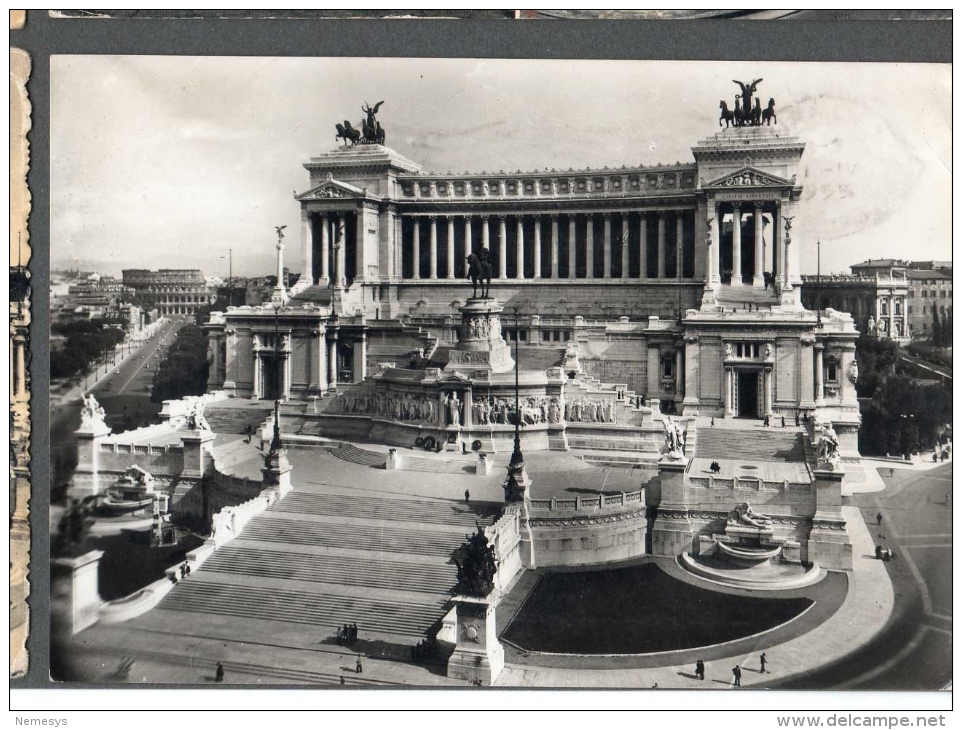 ROMA ALTARE DELLA PATRIA VITTORIANO MONUMENTO A VITTORIO EMANUELE II FG V SEE SCAN - Altare Della Patria