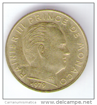 MONACO 10 CENTIMES 1979 RAINIER III - 1960-2001 Nouveaux Francs