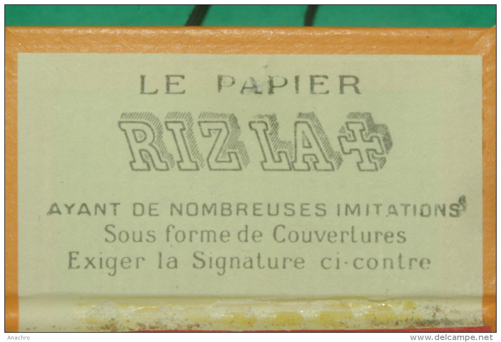 PAPIER à Cigarettes RIZLA +  LACROIX Fils N° 32 EXPOSITION UNIVERSELLE 1900 - Other & Unclassified