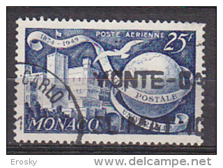 Q7258 - MONACO Aerienne Yv N°45 - Poste Aérienne