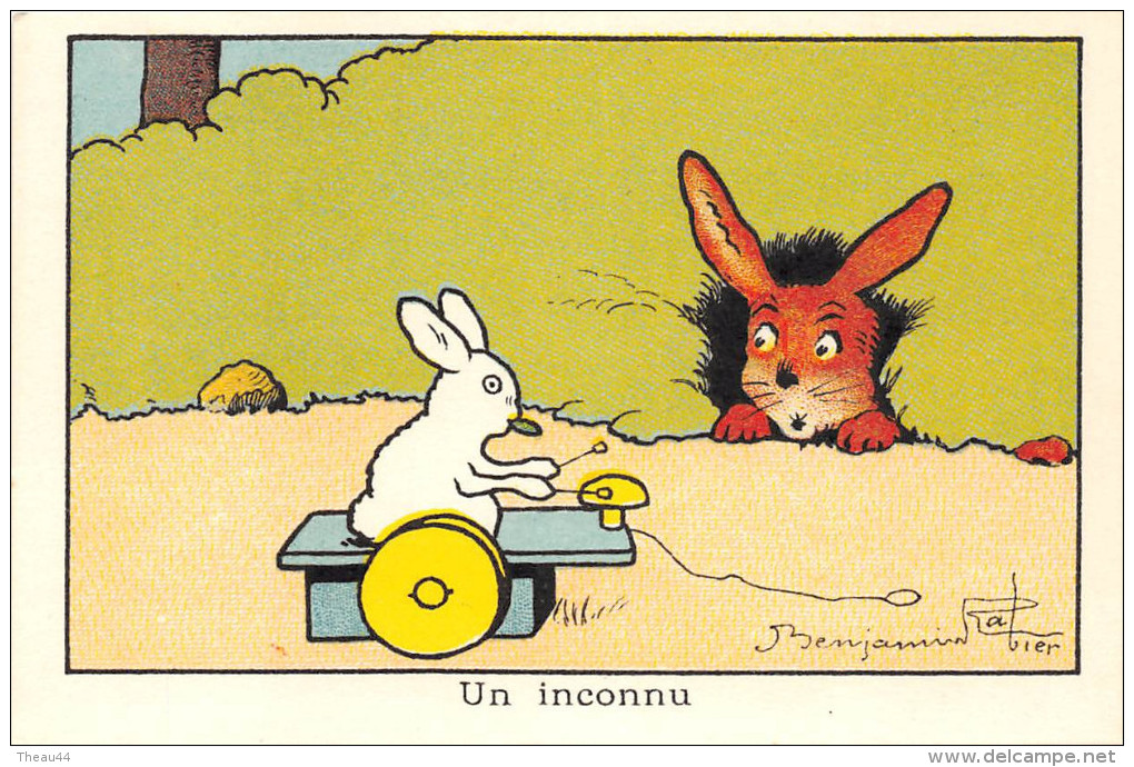 ¤¤  -    Illustrateur  " Benjamin RABIER "   -  Lapin  -  Voir Description  -  ¤¤ - Rabier, B.