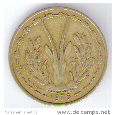 ETATS DE L´AFRIQUE DE L´OVEST 25 FRANCS 1976 - Autres – Afrique