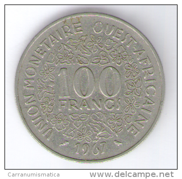 ETATS DE L´AFRIQUE DE L´OVEST 100 FRANCS 1967 - Autres – Afrique