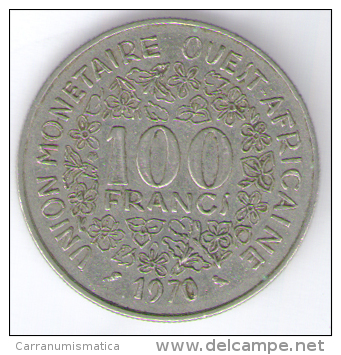 ETATS DE L´AFRIQUE DE L´OVEST 100 FRANCS 1970 - Altri – Africa