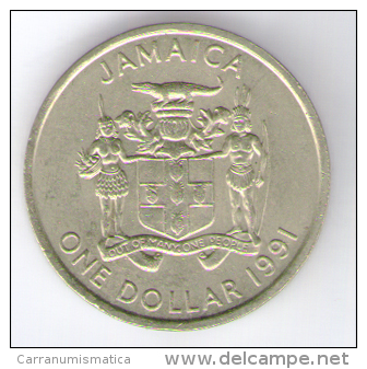 GIAMAICA 1 DOLLAR 1991 - Giamaica