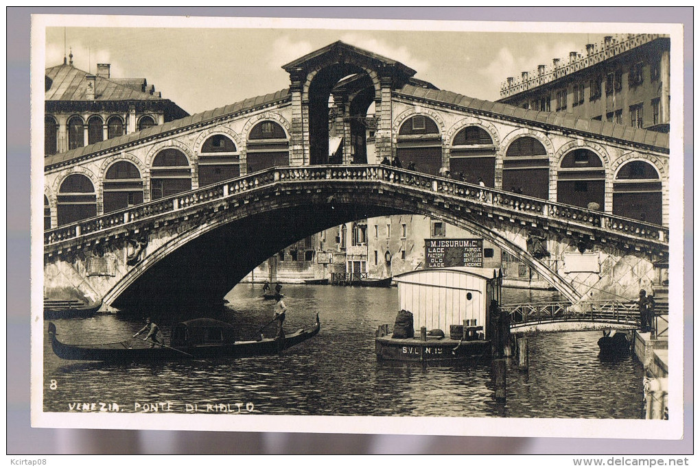 VENEZIA . Ponte Di Rialto . - Venetië (Venice)